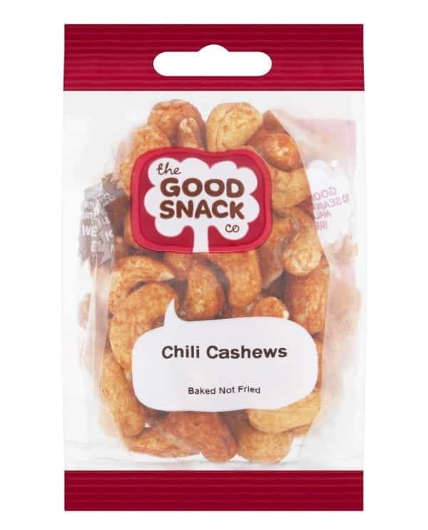 Chili Cashews - Share - The Good Snack Company