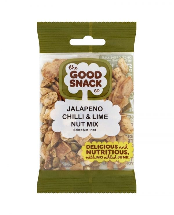 Jalapeno Chili and Lime Nut Mix - Healthy Snacks - The Good Snack Company