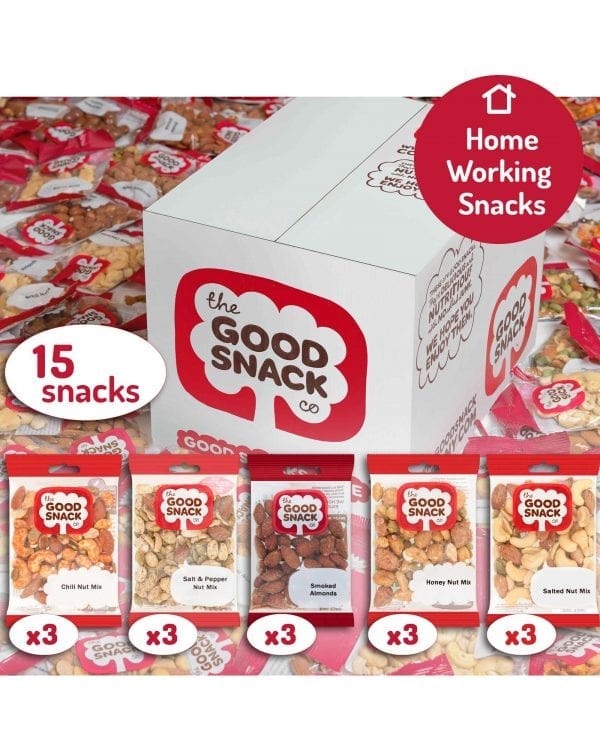 Working from Home - Baked not Fried - The Good Snack Company