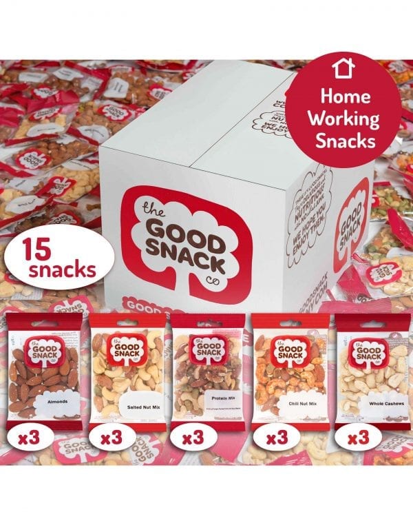 Working from Home - Plant Protein - The Good Snack Company